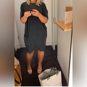 Cos silk tshirt dress